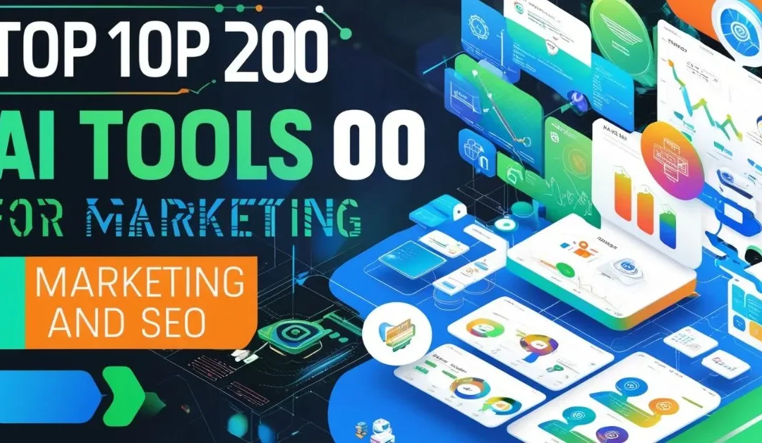 Top 20 AI tools for marketing and SEO