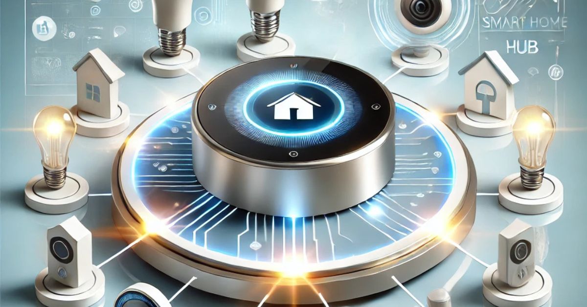 Smart Home Hub Solutions for startups and small businesses, improving automation and energy management.