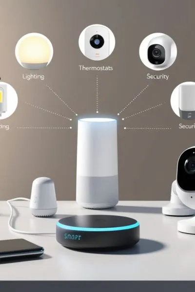 Popular Budget-Friendly Smart Hubs for 2025 Three popular budget smart hubs displayed with compatible devices.